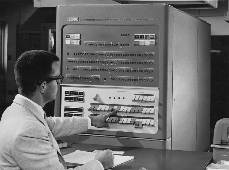 IBM 704 Mainframe Console