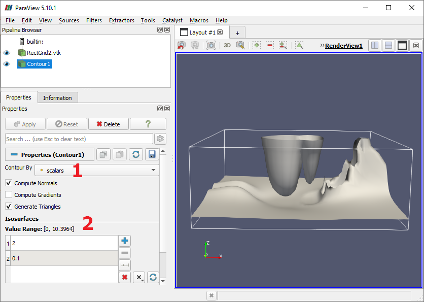 Cornell Virtual Workshop > ParaView > Produce a Visualization > Using ...