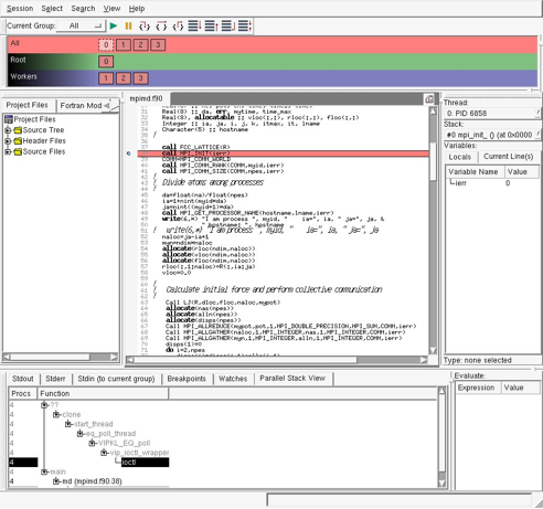 Screenshot of the graphical user interface for Linaro DDT