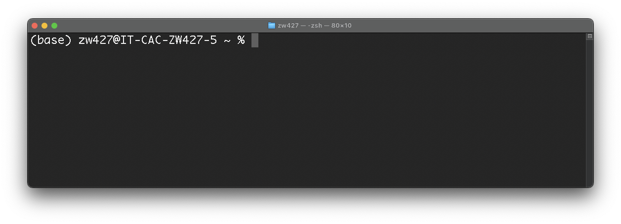 Terminal screenshot