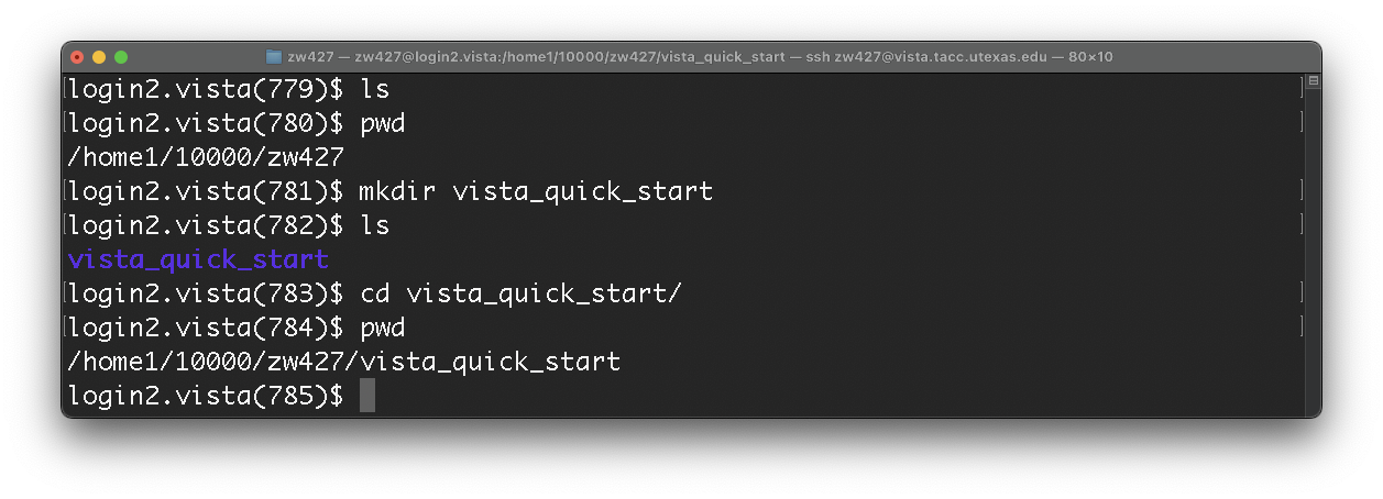 cd command screenshot